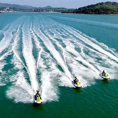 Cheap Phuket Jet Ski Tour Half Day 6 Island