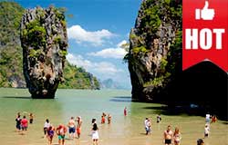 PHANG NGA JAMES BOND ISLAND CANOEING TOUR